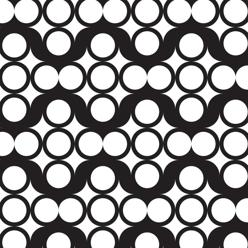 polka punt patroon naadloos structuur abstract achtergrond modern ontwerp zwart en cirkel vector illustratie