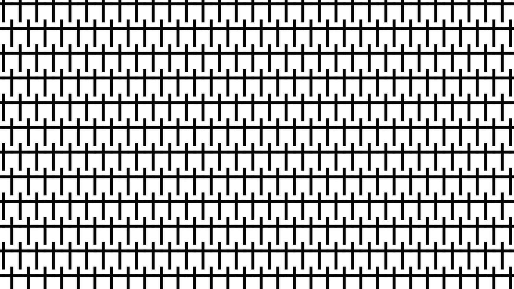zwart en wit achtergrond een reeks van kruisvormig lijnen vector