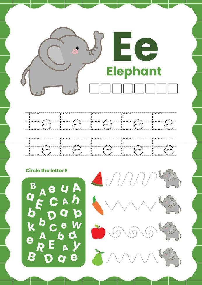 vlak ontwerp vector schattig kleurrijk alfabet leren abc Engels geheugenkaart afdrukbare voor kinderen werkzaamheid
