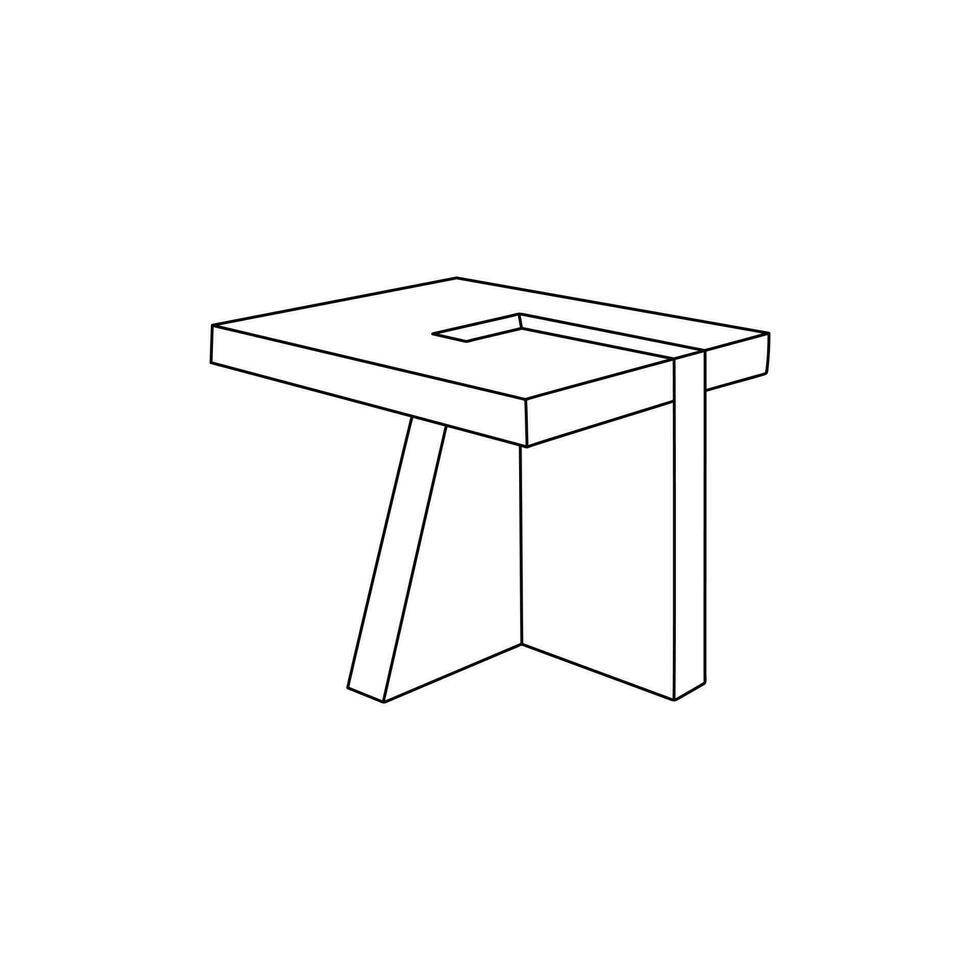 meubilair icoon van meubilair verzameling geïsoleerd Aan wit achtergrond vector