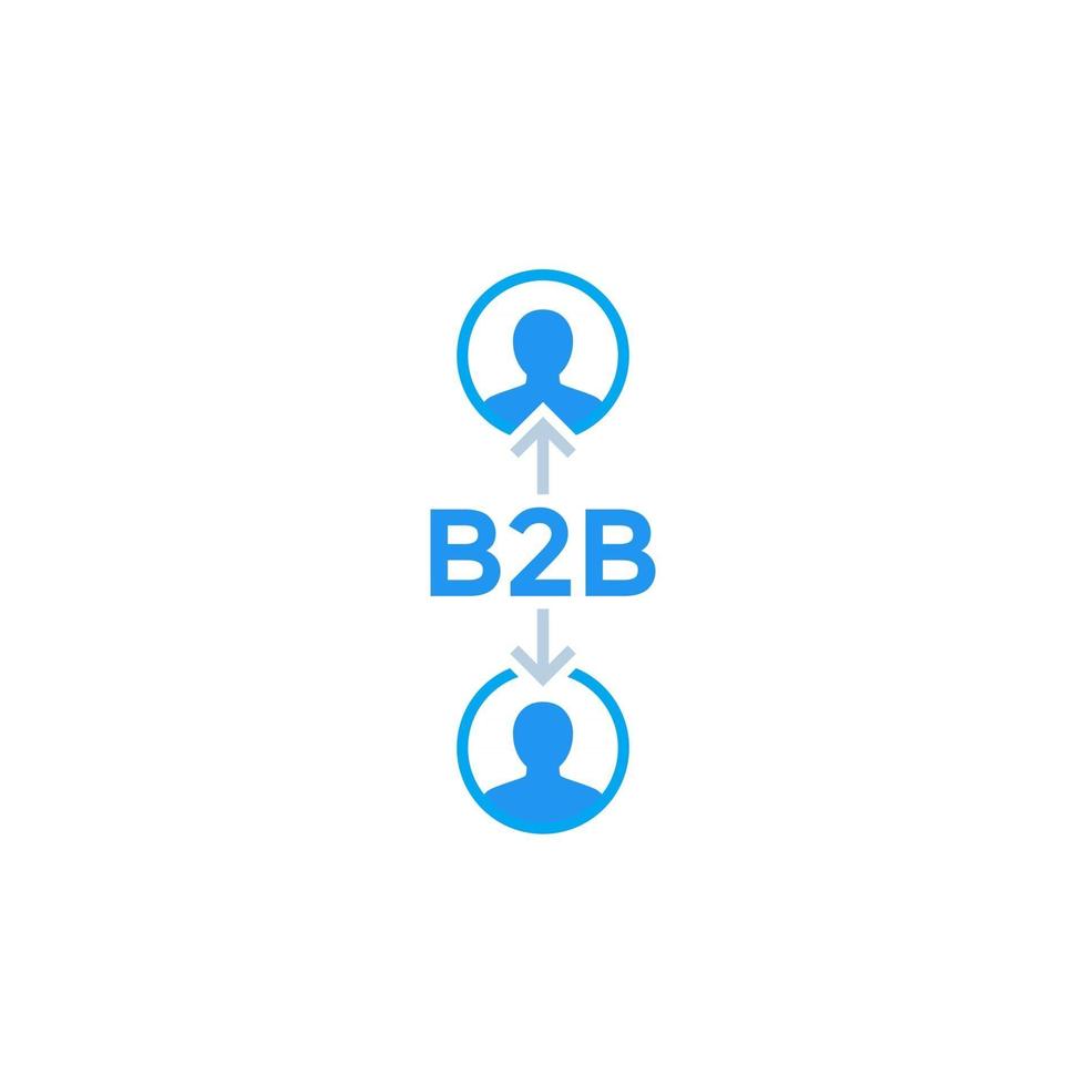 b2b vector zakelijke pictogram