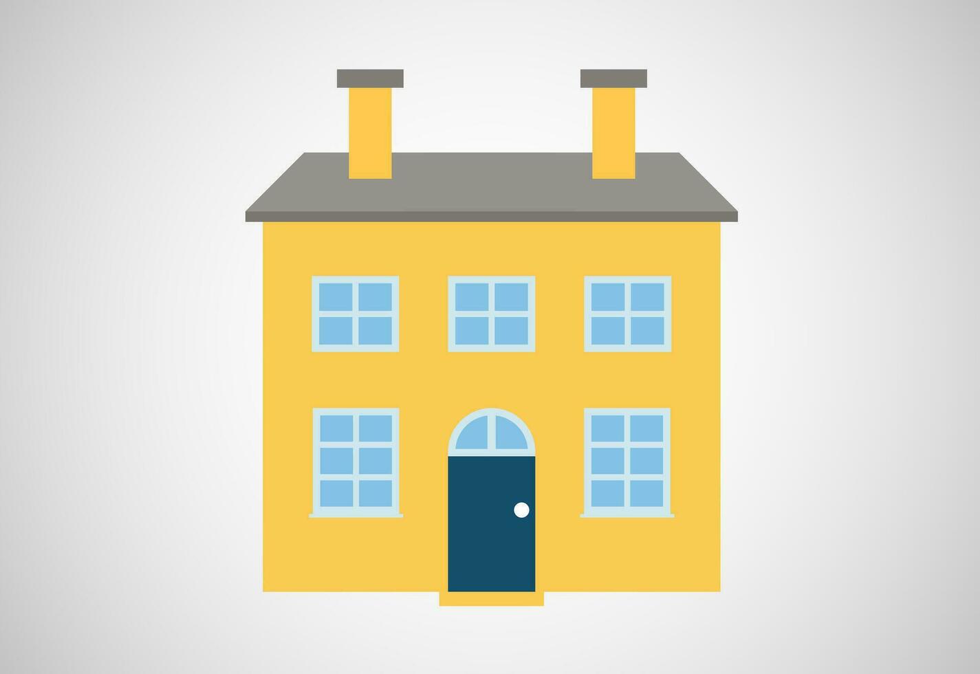 huis of huis ontwerp sjabloon vector illustratie. logo voor echt landgoed bedrijf of bedrijf
