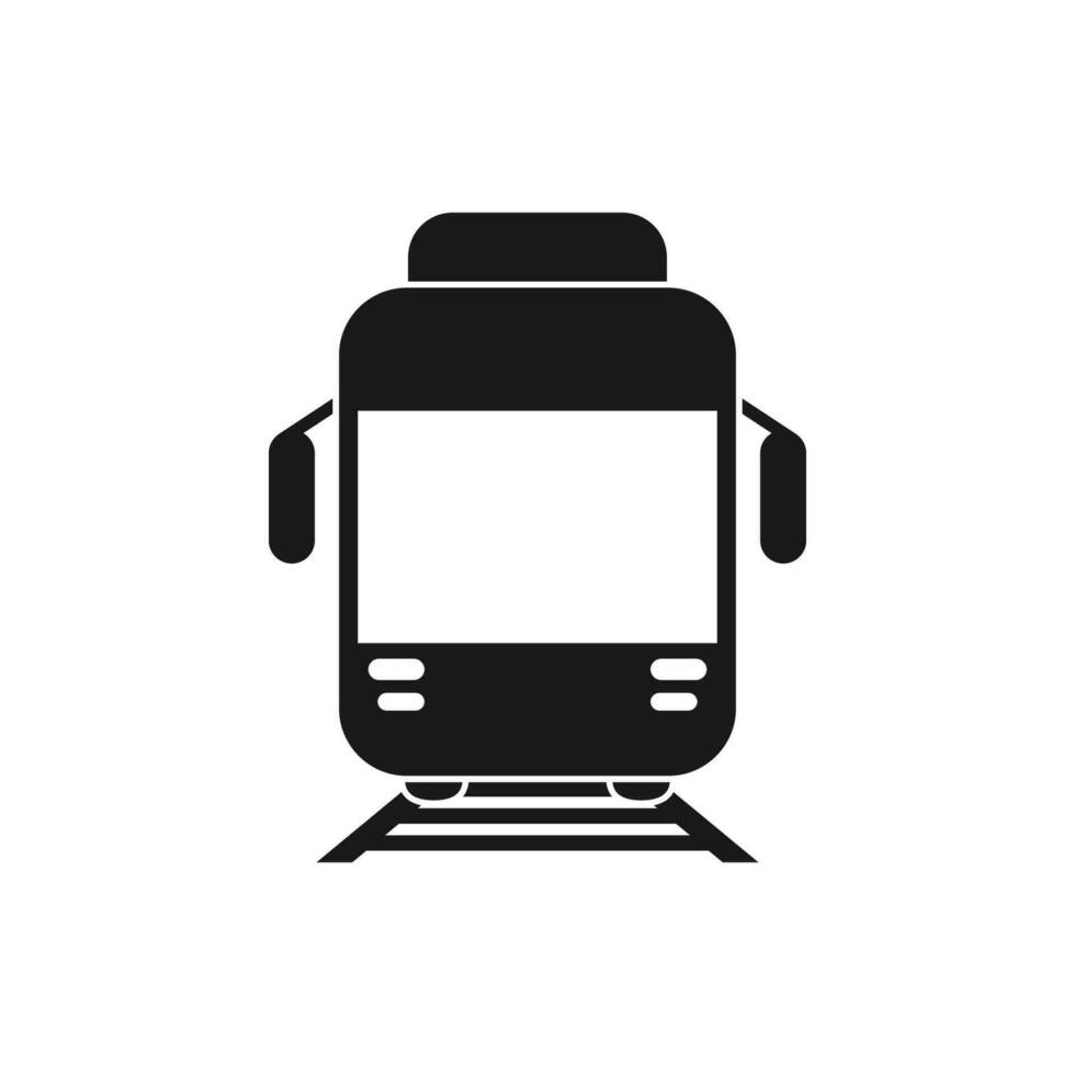 trein icoon. trein vector Aan wit achtergrond . vervoer vetor symbool.