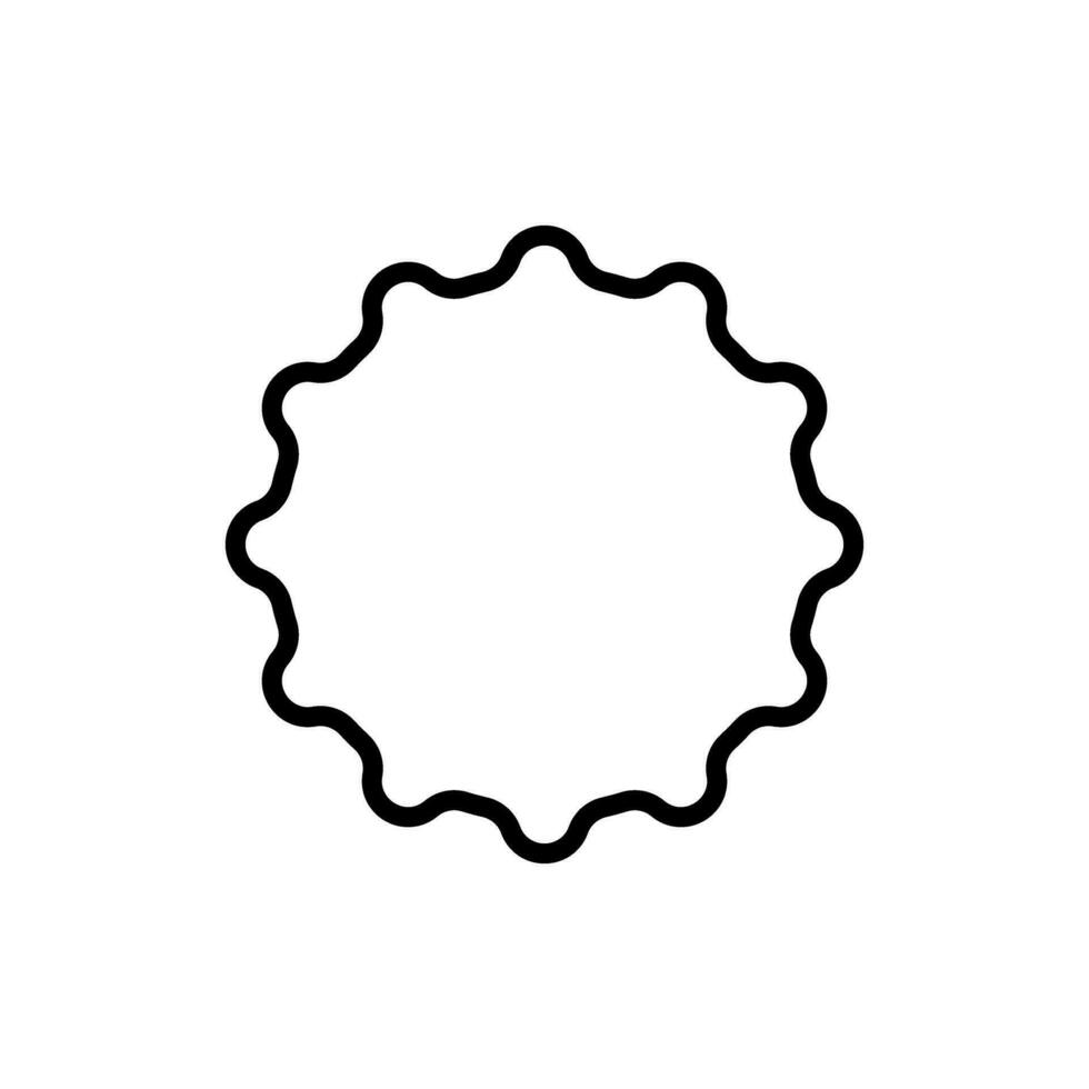 zonnestraal icoon vector. retro sterren illustratie teken. prijs label symbool. ster logo. vector
