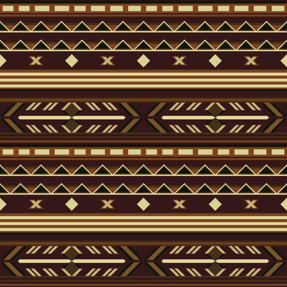 tribal aztec afdrukken sjabloon voor kleding stof en papier. naadloos patroon in boho chique stijl. abstract achtergrond met etnisch ornament. aztec patroon. zomer mode. vector