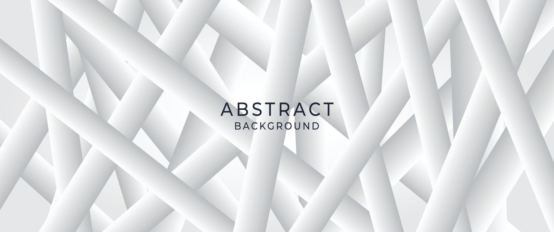 abstracte witte achtergrond. abstracte kriskras witte patroon vectorillustratie vector