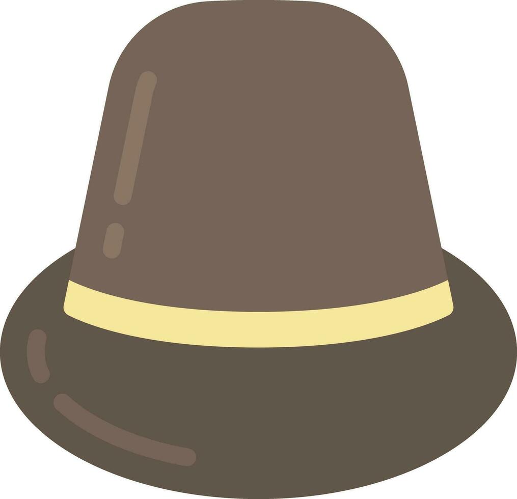 bowler hoed hipster vector