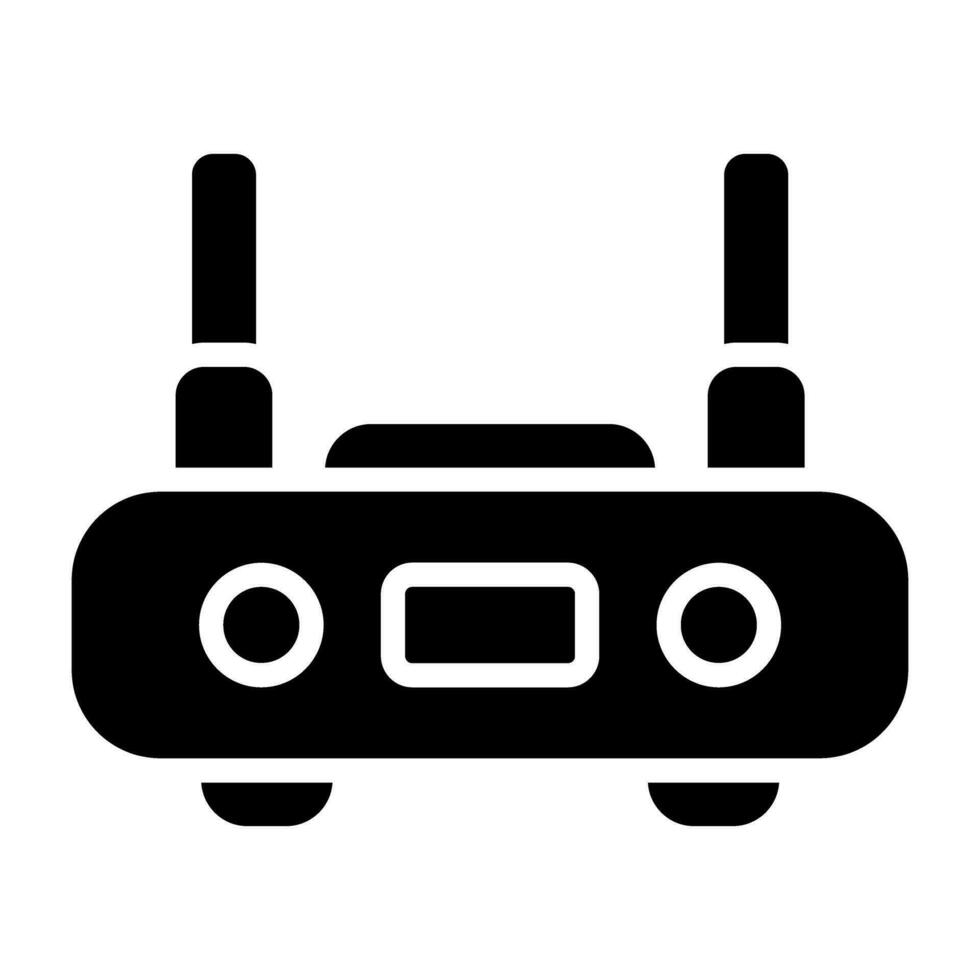 router vector pictogram