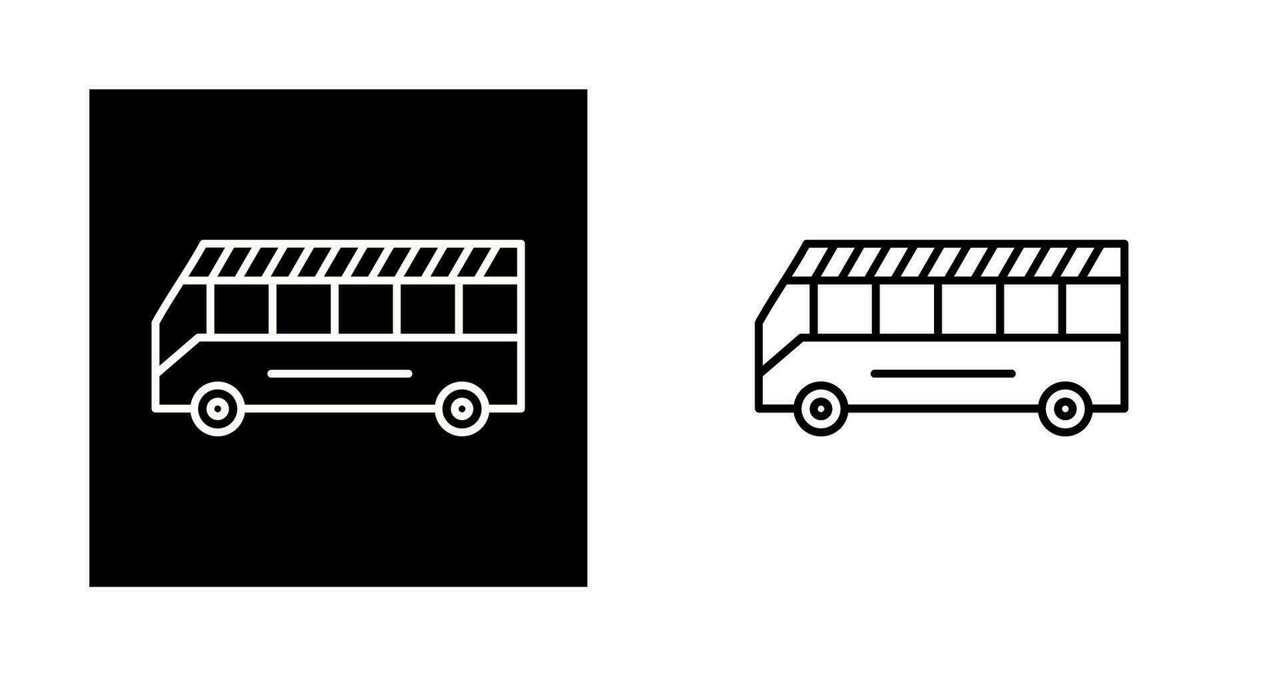 schoolbus vector pictogram