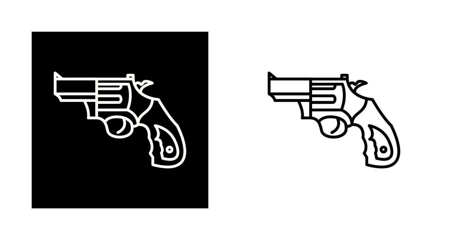 revolver vector icoon