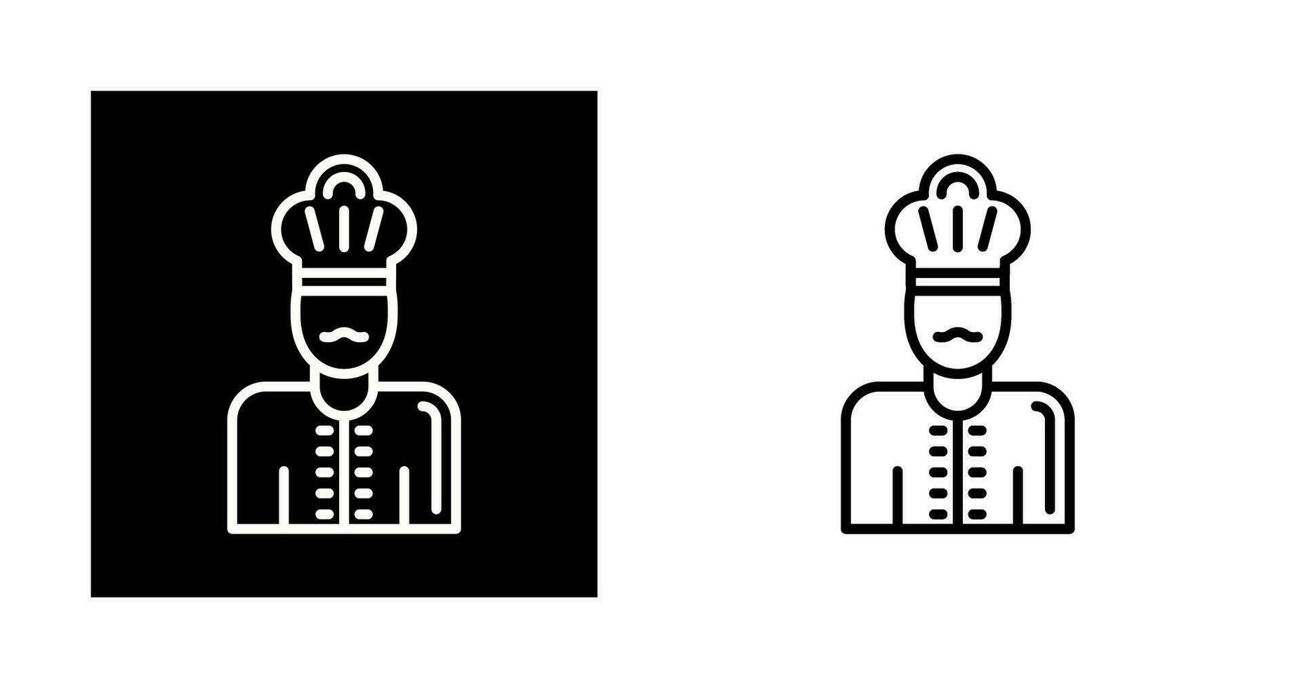 chef-kok vector pictogram