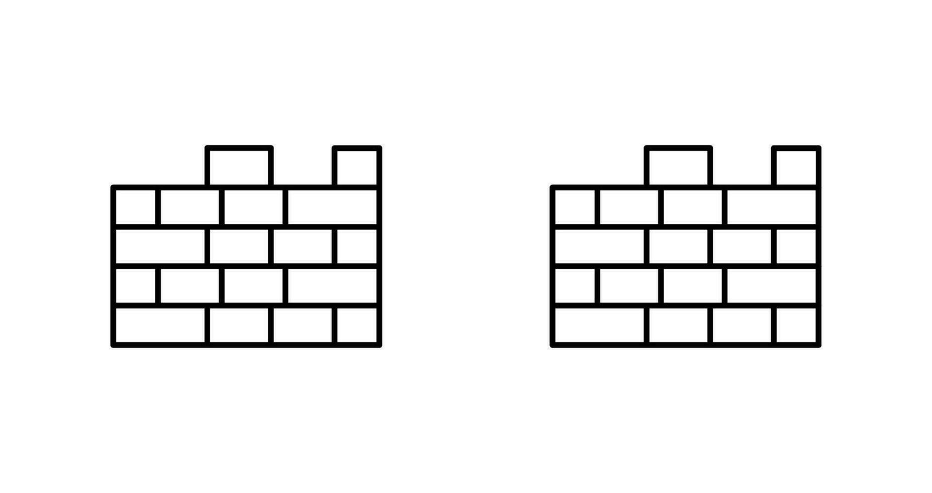 bakstenen vector icon