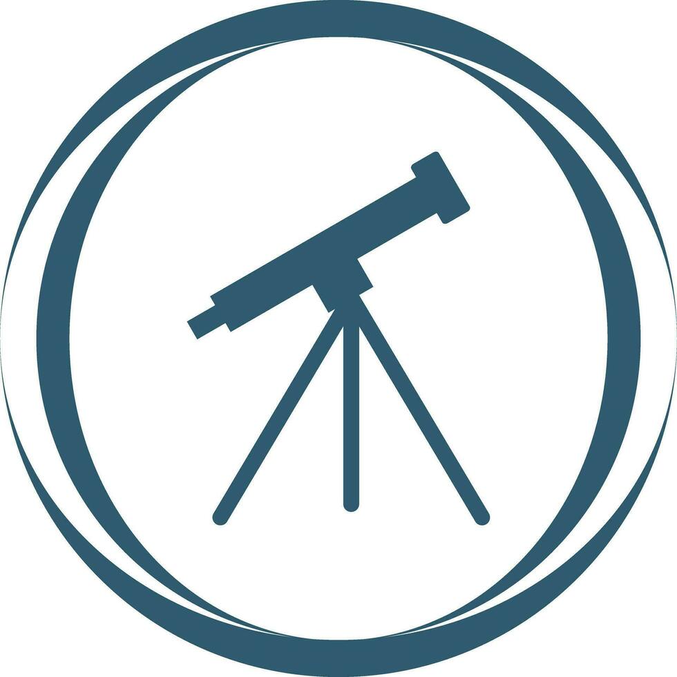 telescoop vector pictogram