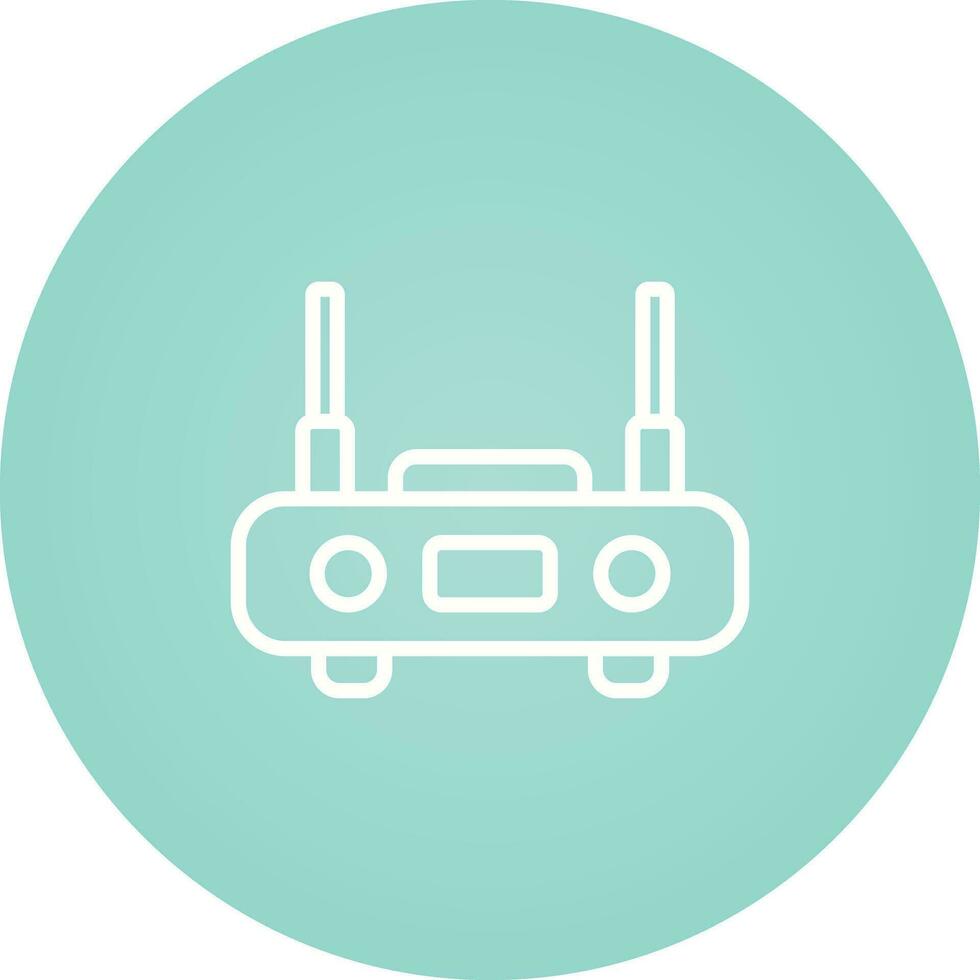 router vector pictogram