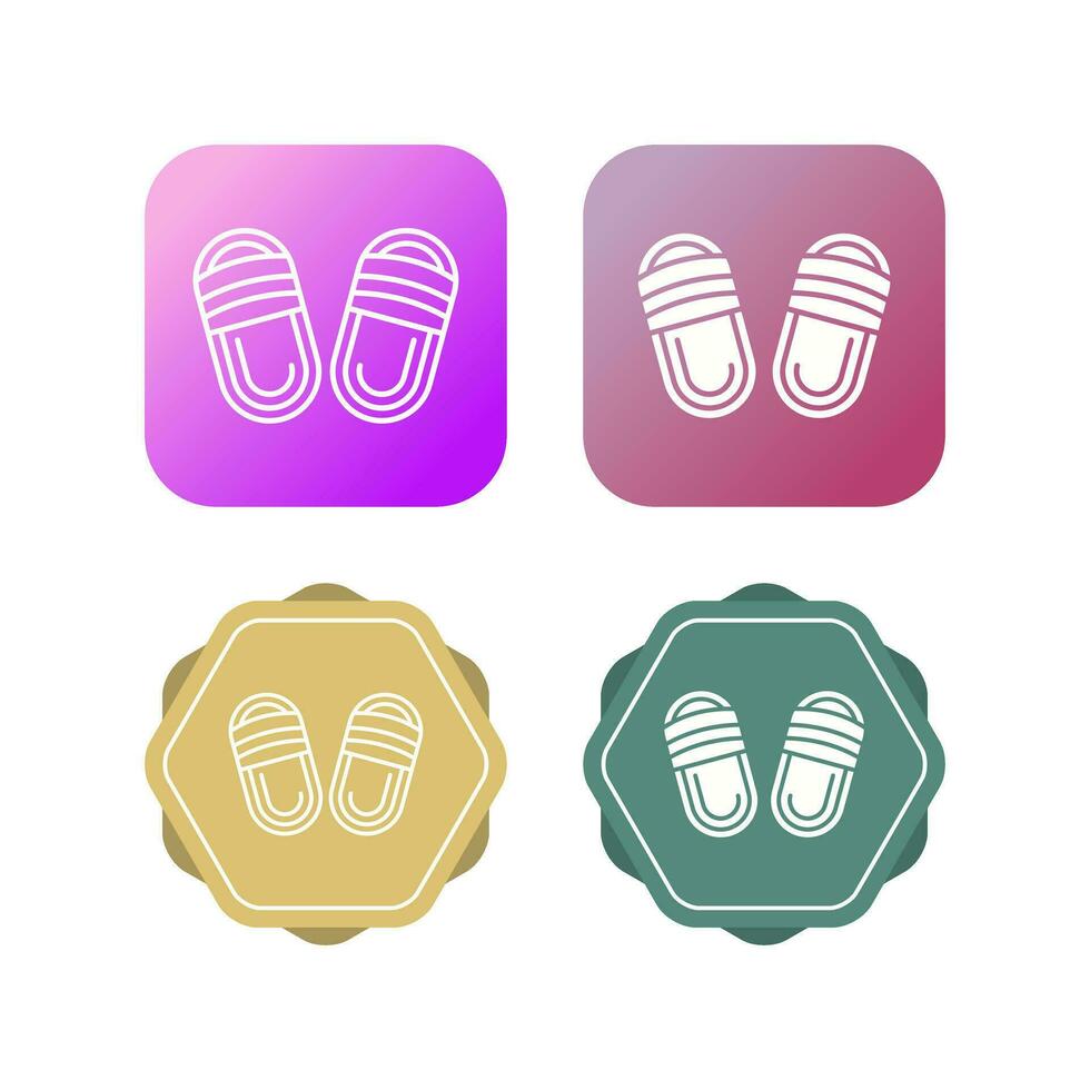 slippers vector icoon