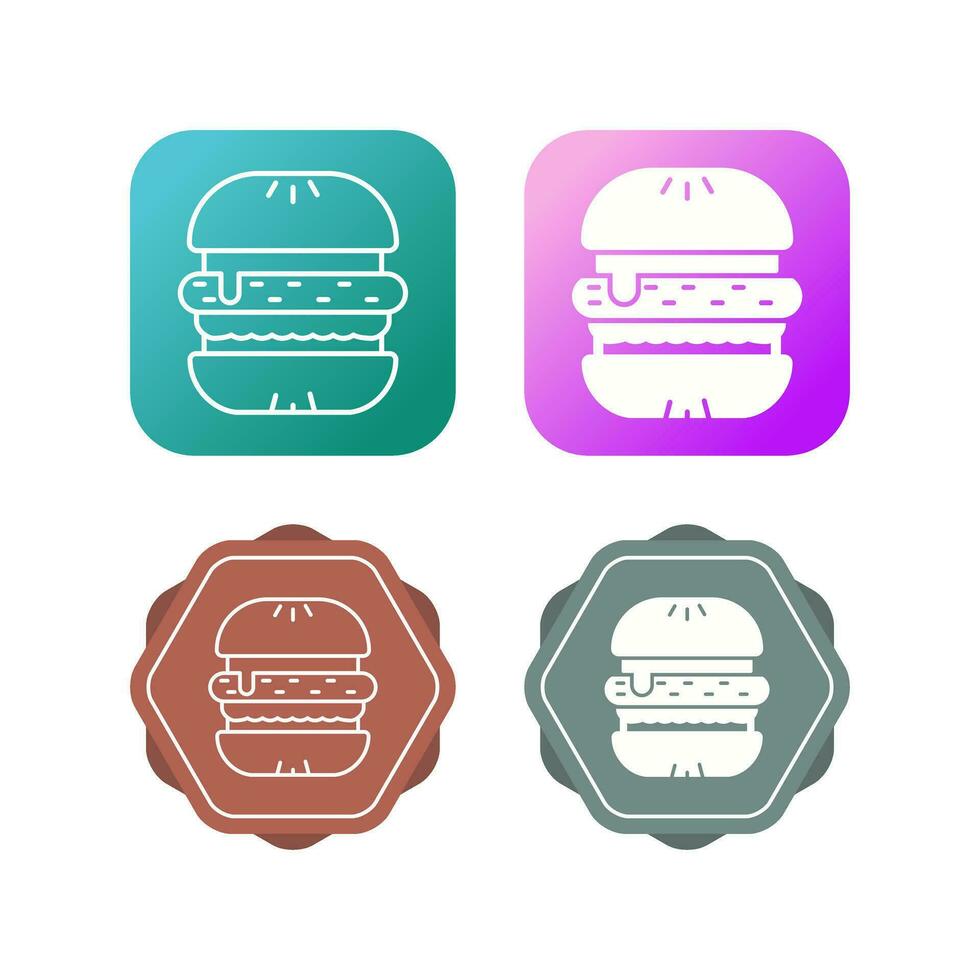 hamburger vector pictogram