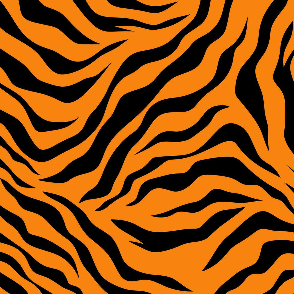 tijger strepen patroon vector