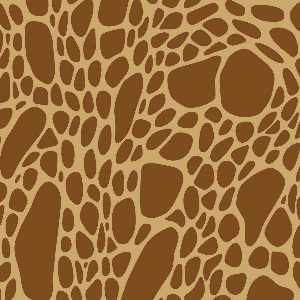 giraffe afdrukken patroon vector