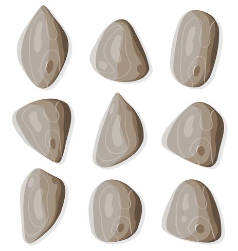 Rocks and Stones Set vector