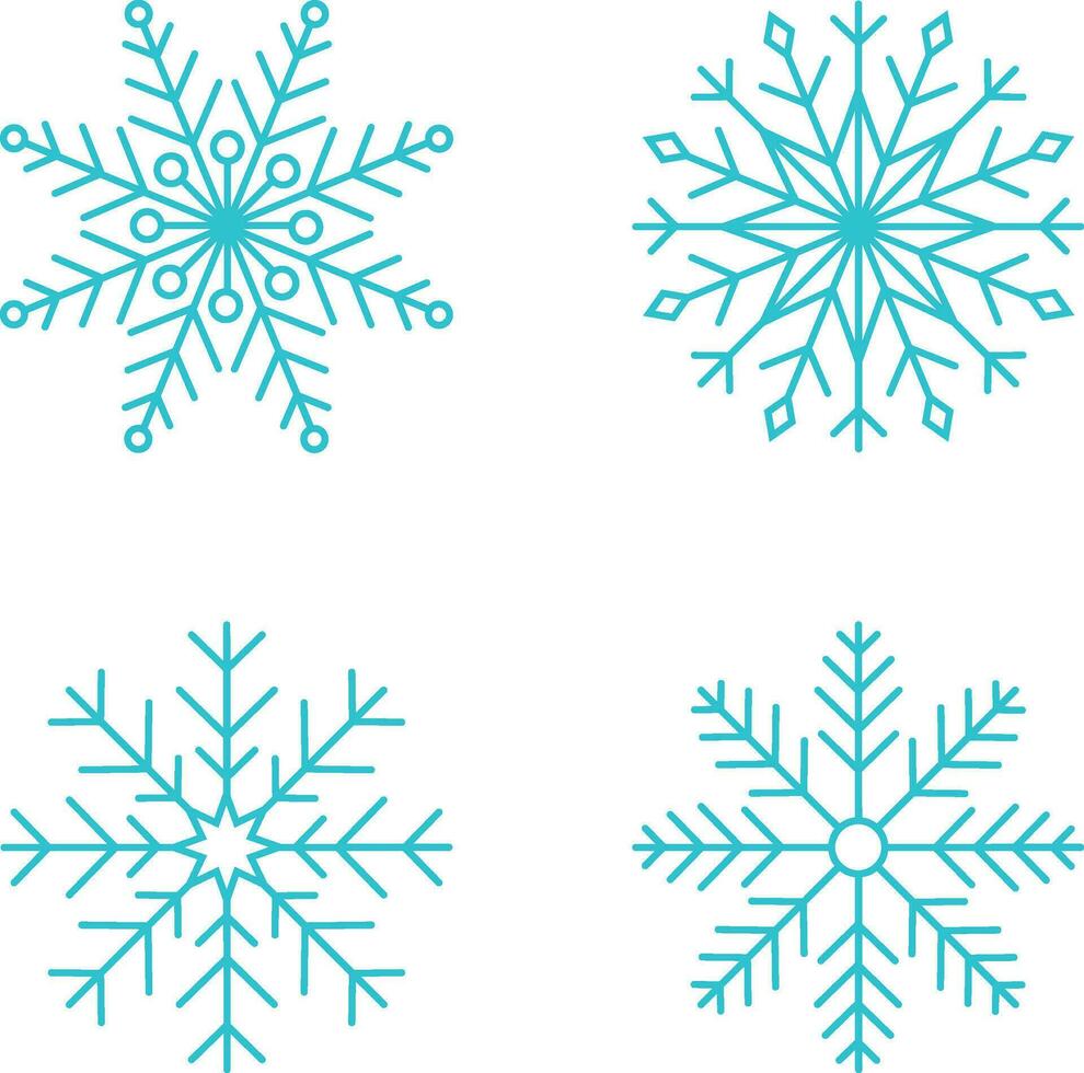 sneeuwvlok icoon element. sneeuwvlokken icoon vector voor ontwerp decoratie. vector illustratie