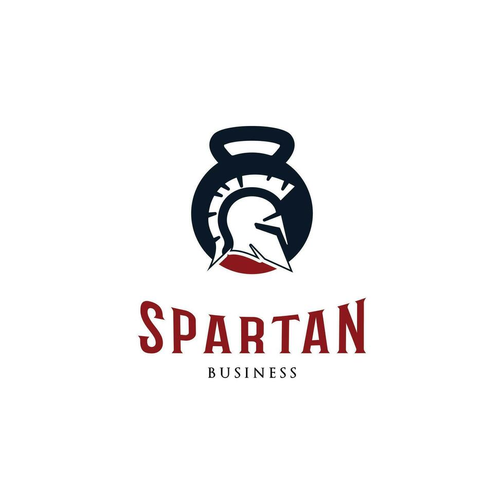 spartaans geschiktheid icoon logo ontwerp sjabloon vector