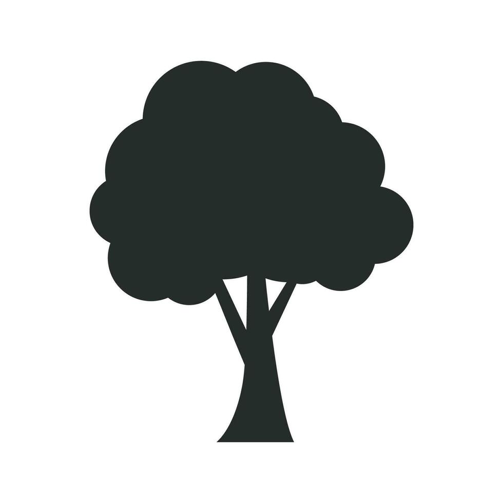 boom icoon vector ontwerp illustratie geïsoleerd Aan wit achtergrond