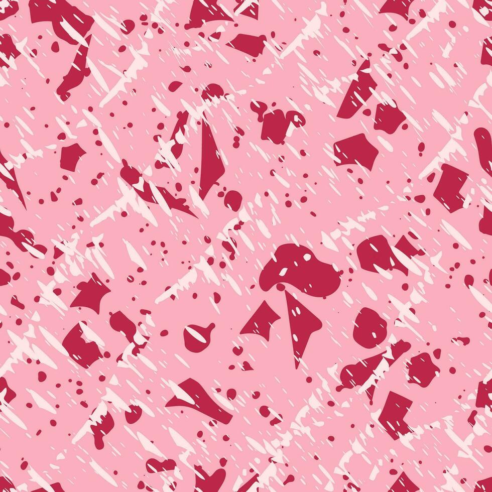 terrazzo naadloos patroon in modieus kleuren. modern minimalistische verdieping tegel voor interieur decoratie vector