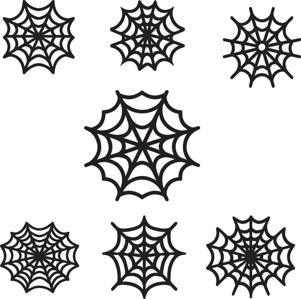 spinneweb vrij icoon vector