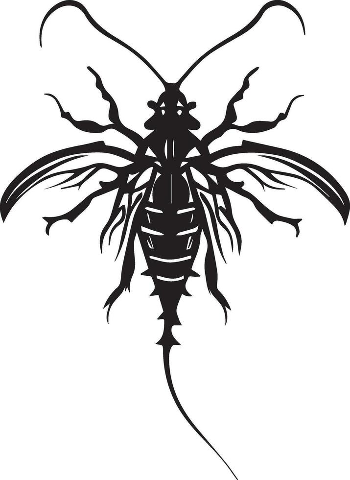 insecten tattoo illustratie vector