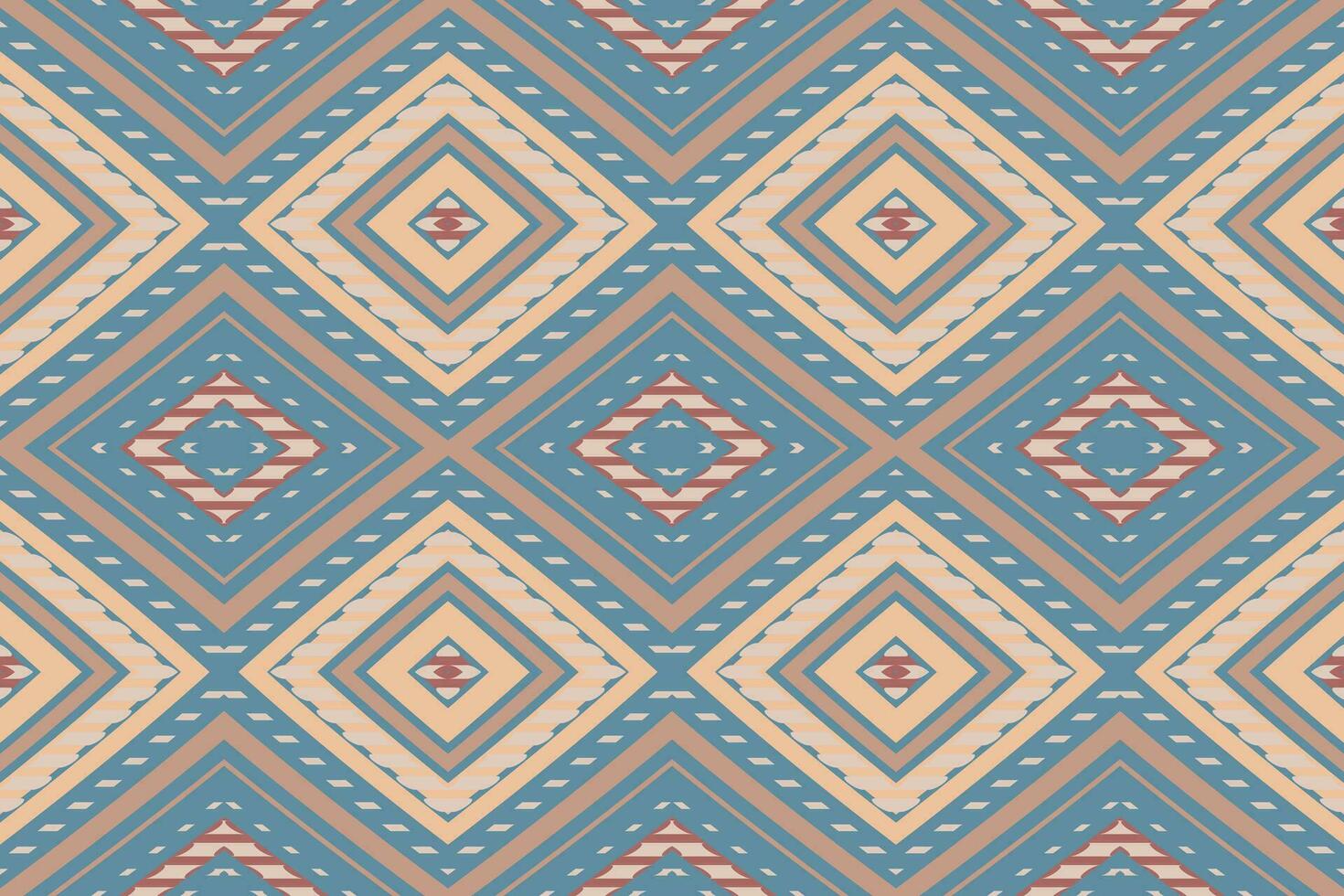 ikat damast paisley borduurwerk achtergrond. ikat bloem meetkundig etnisch oosters patroon traditioneel.azteken stijl abstract vector illustratie.ontwerp voor textuur, stof, kleding, verpakking, sarong.