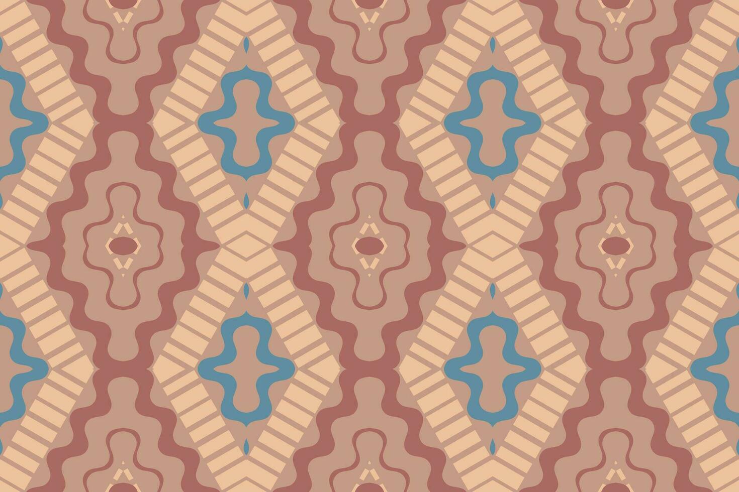 ikat damast paisley borduurwerk achtergrond. ikat afdrukken meetkundig etnisch oosters patroon traditioneel. ikat aztec stijl abstract ontwerp voor afdrukken textuur,stof,sari,sari,tapijt. vector