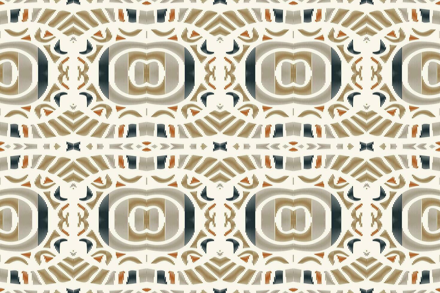 ikat damast paisley borduurwerk achtergrond. ikat streep meetkundig etnisch oosters patroon traditioneel.azteken stijl abstract vector illustratie.ontwerp voor textuur, stof, kleding, verpakking, sarong.