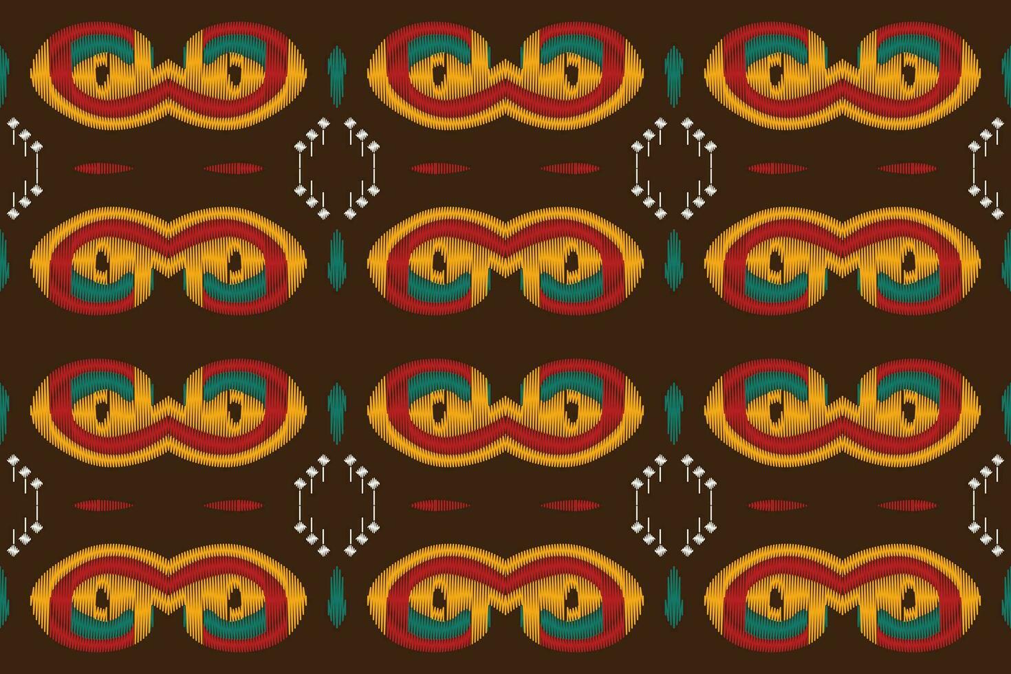 ikat damast paisley borduurwerk achtergrond. ikat achtergrond meetkundig etnisch oosters patroon traditioneel.azteken stijl abstract vector illustratie.designtextuur,stof,kleding,verpakking,sarong.
