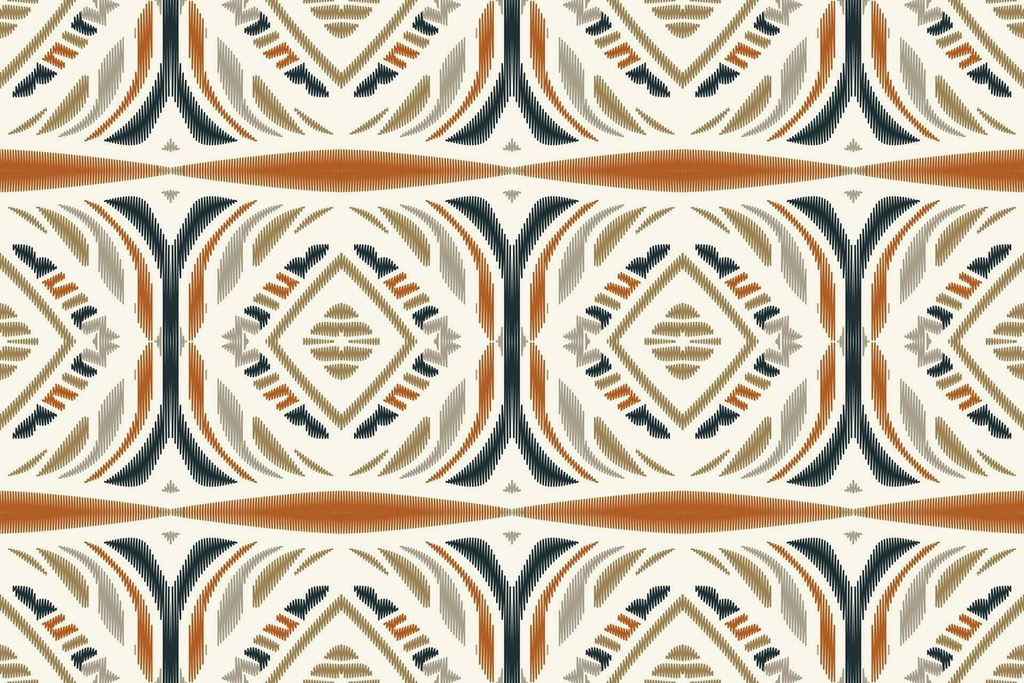 ikat damast paisley borduurwerk achtergrond. ikat bloemen meetkundig etnisch oosters patroon traditioneel.azteken stijl abstract vector illustratie.ontwerp voor textuur, stof, kleding, verpakking, sarong.