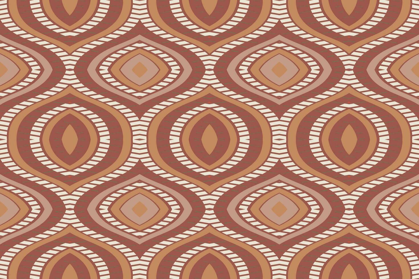 ikat bloemen paisley borduurwerk achtergrond. ikat ontwerpen meetkundig etnisch oosters patroon traditioneel. ikat aztec stijl abstract ontwerp voor afdrukken textuur,stof,sari,sari,tapijt. vector
