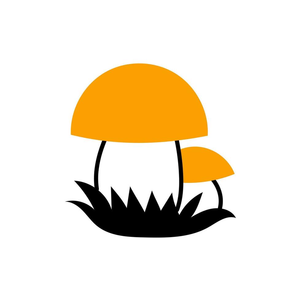 champignons tekening symbool vector