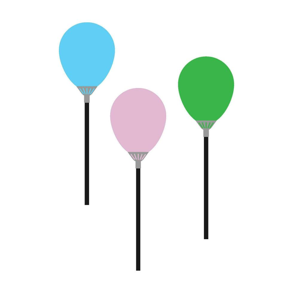 vliegend ballon vector