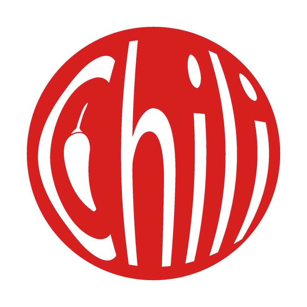 chili logo vector