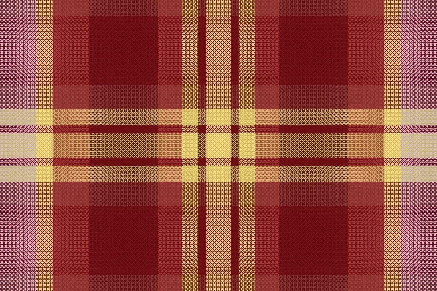 Schotse ruit of plaid wijnoogst kleur patroon. vector