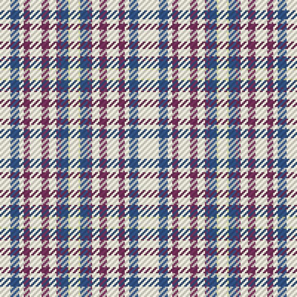 plaid patroon naadloos Schotse ruit controleren plaid voor rok, tafelkleed, deken, dekbed omslag, of andere modern textiel vector