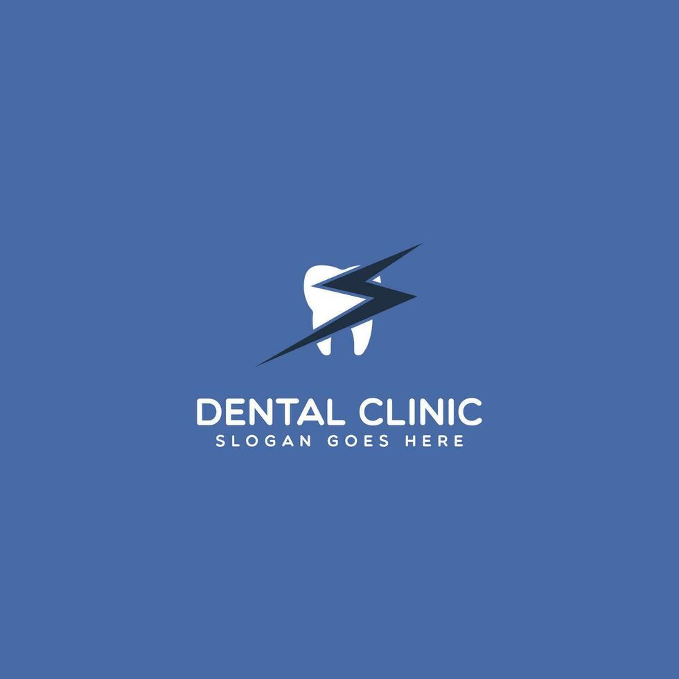 tandheelkundig kliniek logo vector