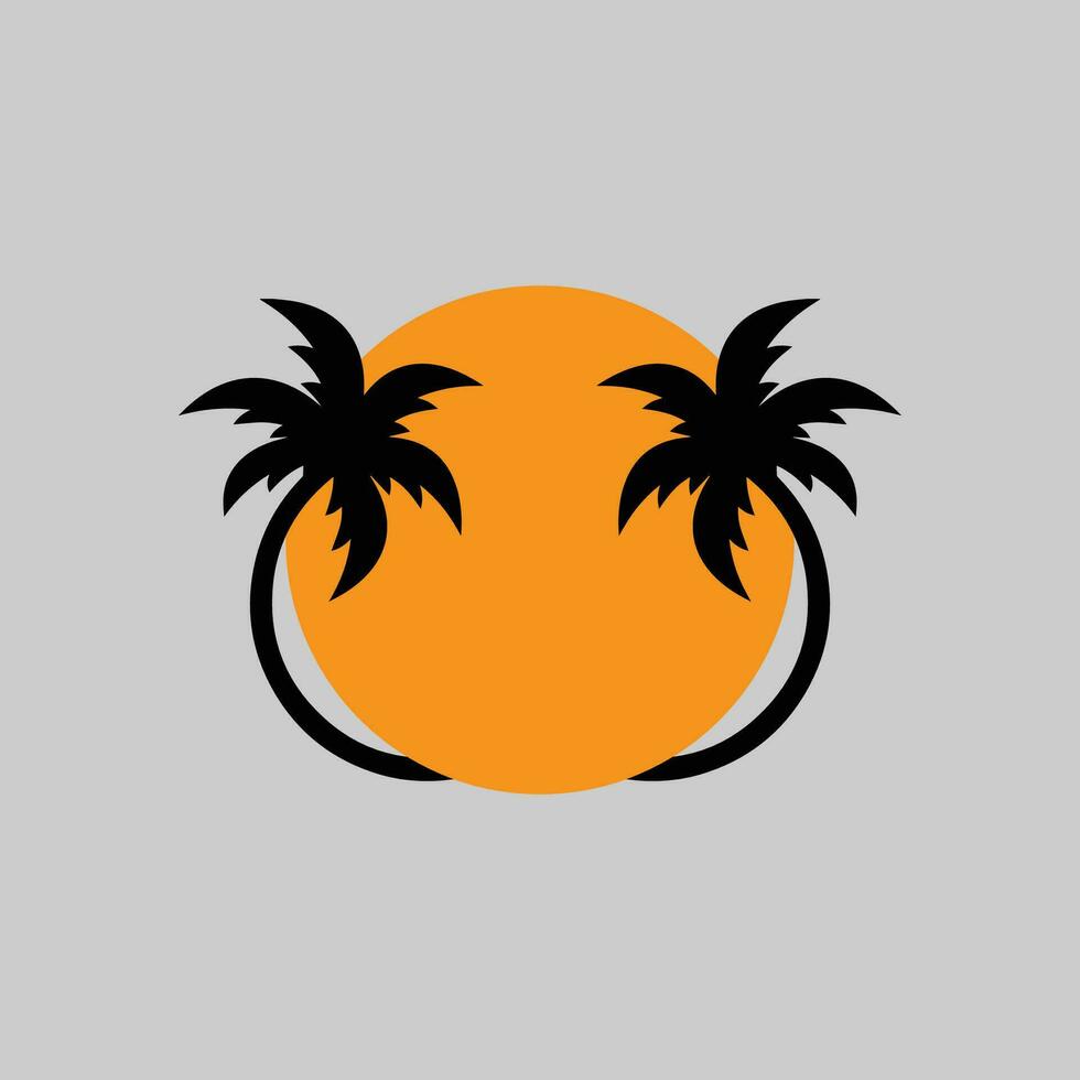 palm zomer logo vector