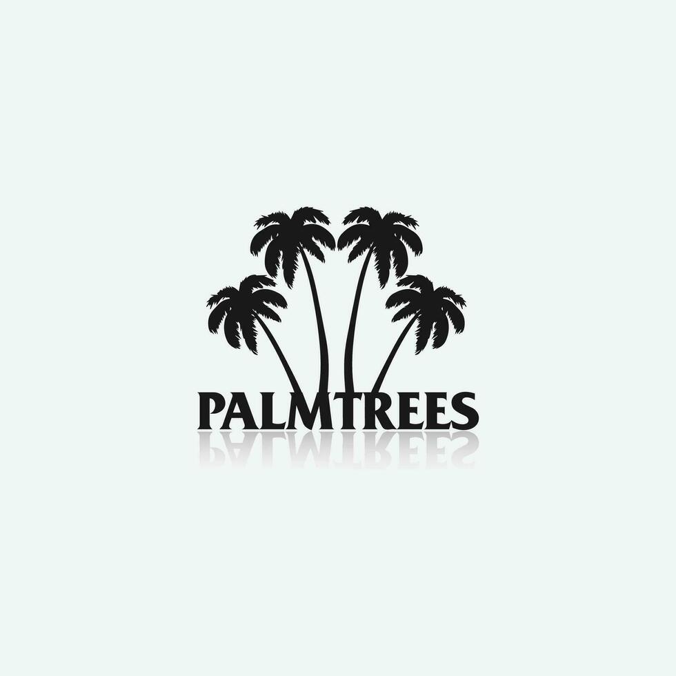 palm zomer logo vector