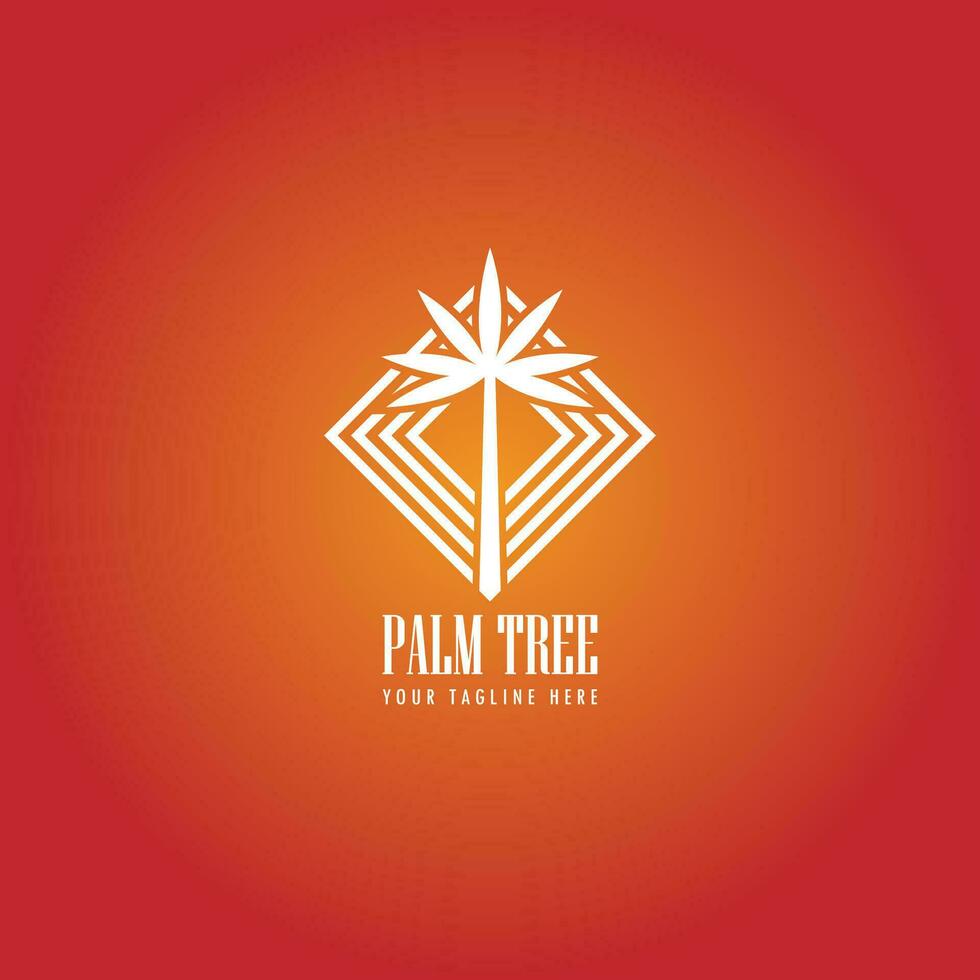 palm zomer logo vector