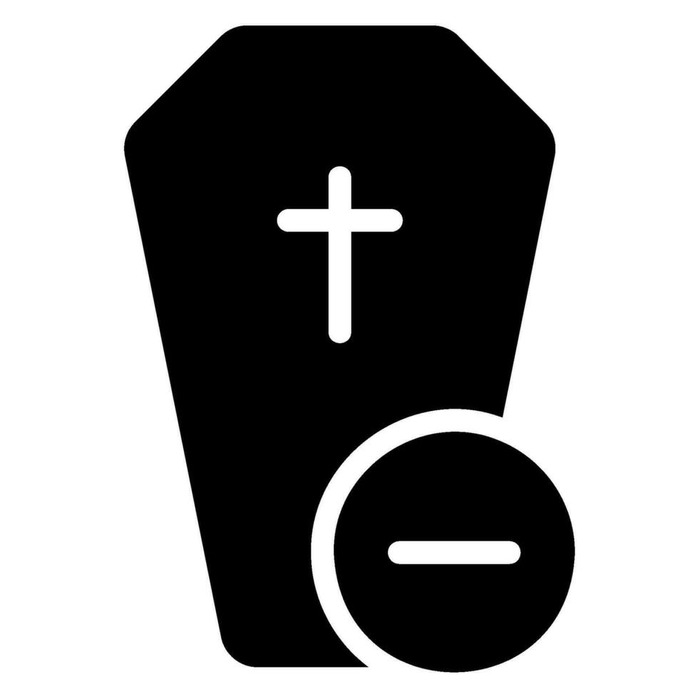 verwijder glyph-pictogram vector