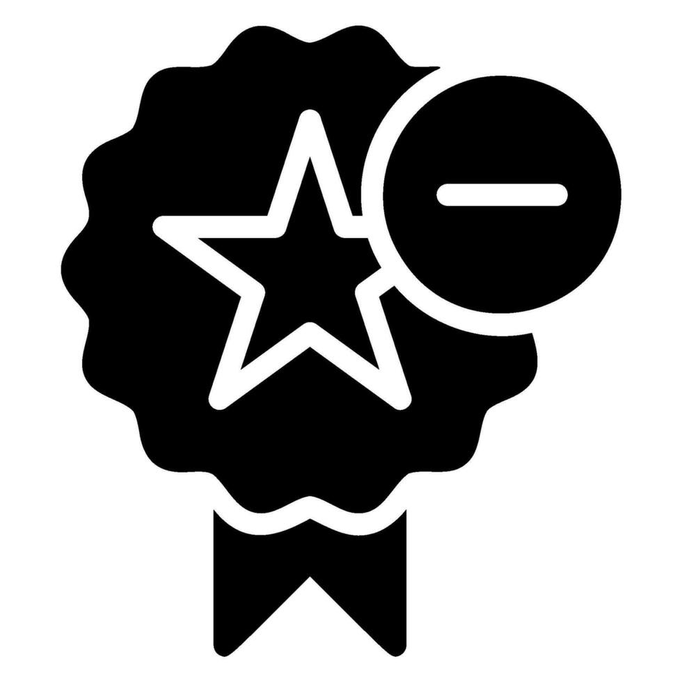 verwijder glyph-pictogram vector