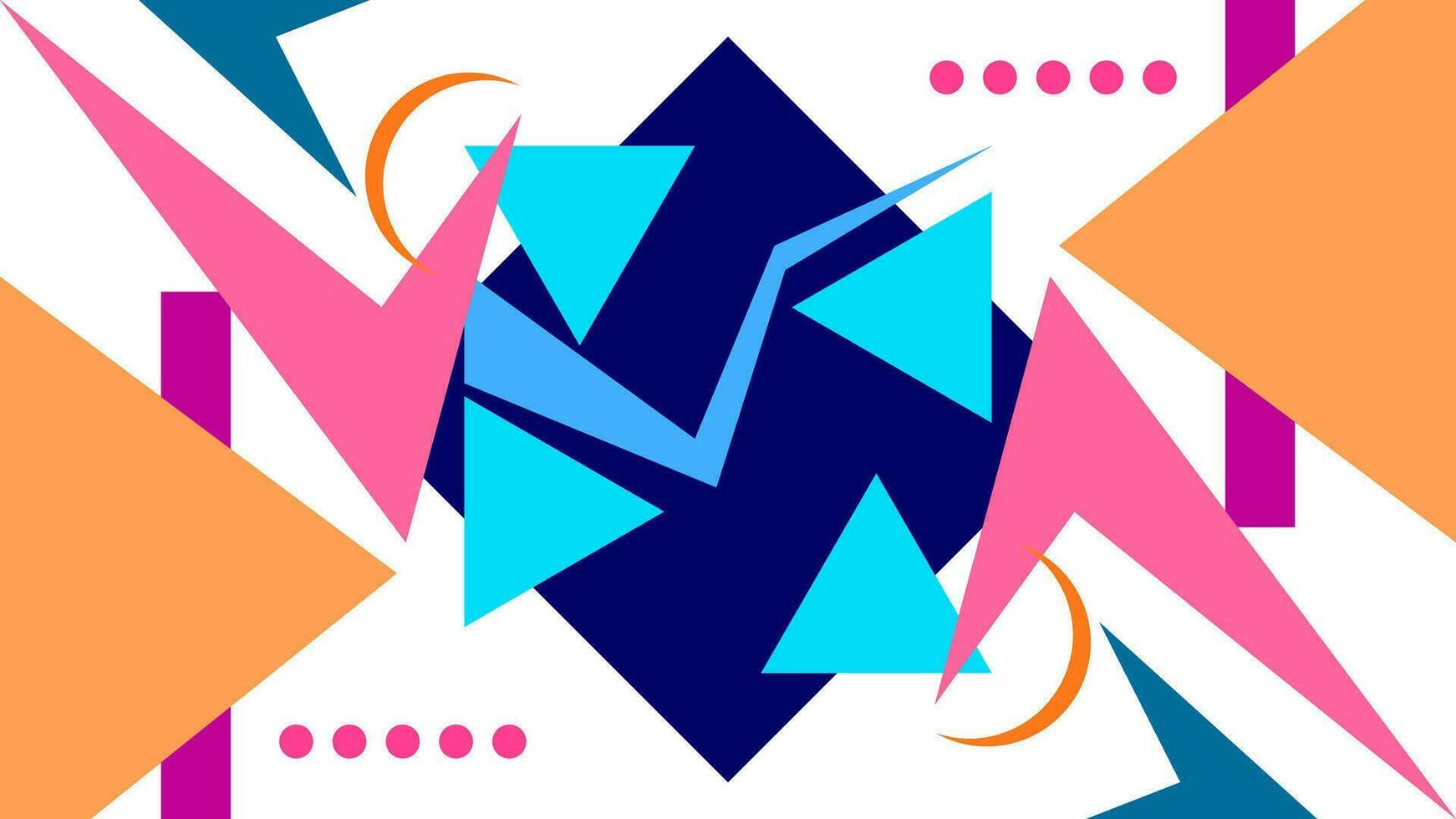 abstract meetkundig achtergrond blauw pastel kleur vector ontwerp sjabloon voor behang, Hoes ontwerp, Startpagina ontwerp