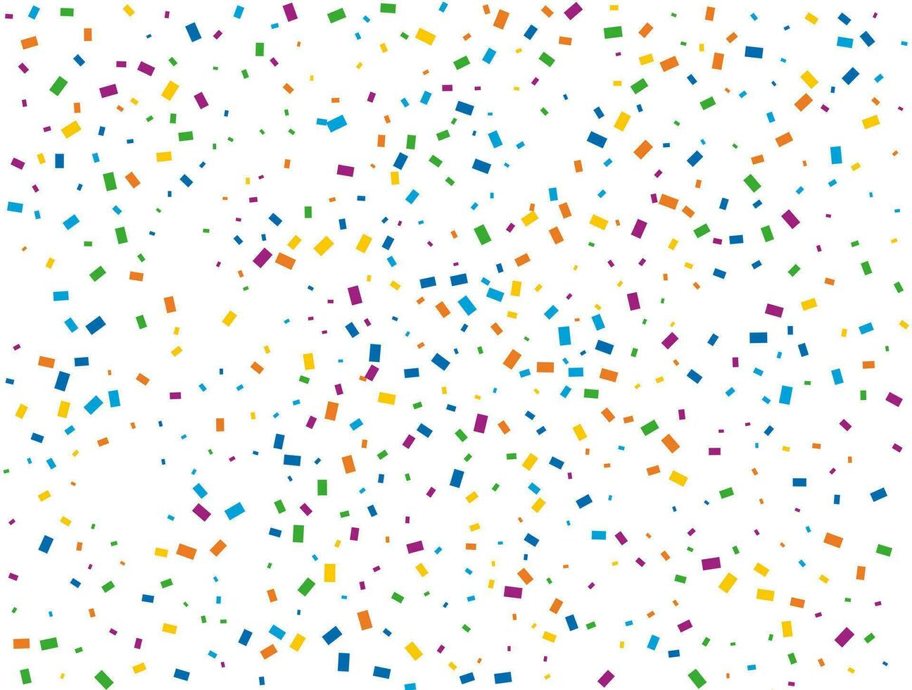 vakantie rechthoekig confetti. licht regenboog schitteren confetti achtergrond. gekleurde feestelijk textuur. vector