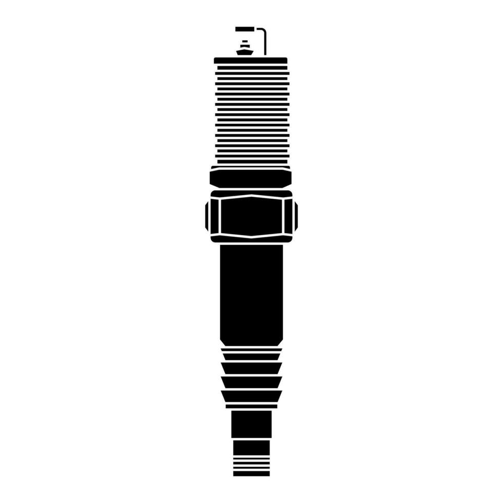 vonk plug icoon vector. vonken plug illustratie teken. ontsteking symbool of logo. vector