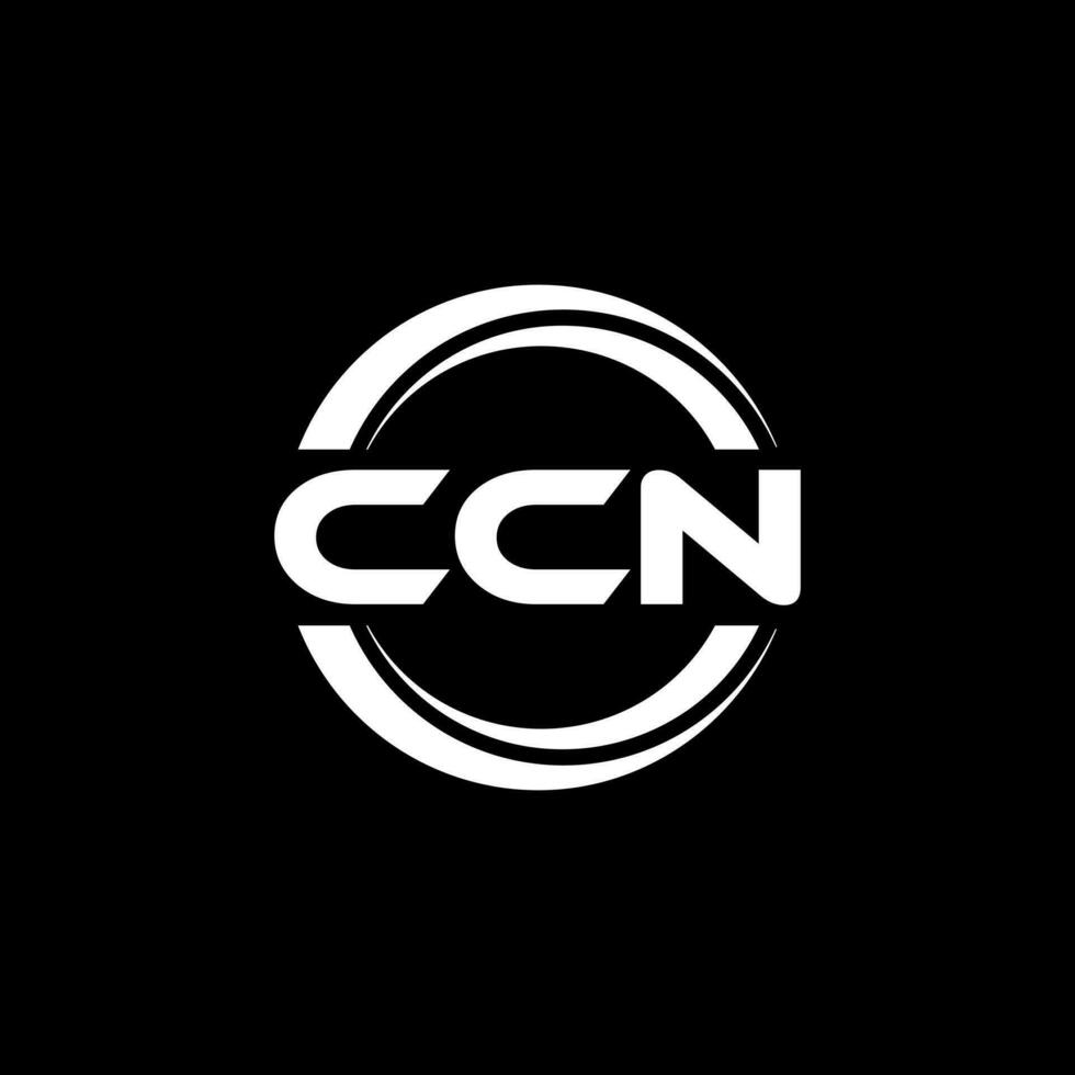 ccn logo ontwerp, inspiratie voor een uniek identiteit. modern elegantie en creatief ontwerp. watermerk uw succes met de opvallend deze logo. vector